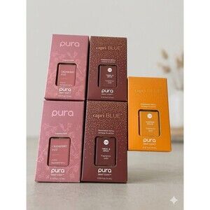 Pura Smart Scent Fragrance Refills Lot of 5 Assorted Scents 0.33oz 10ml New